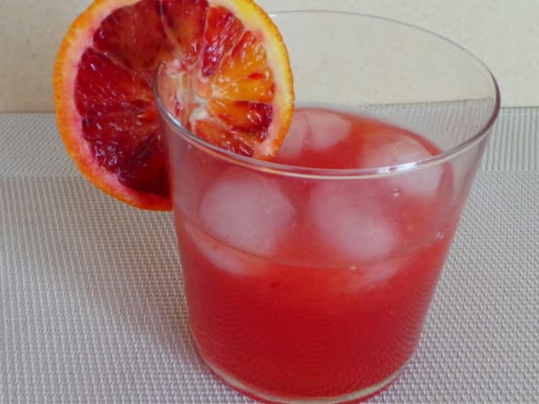 Punch planteur à l'orange sanguine