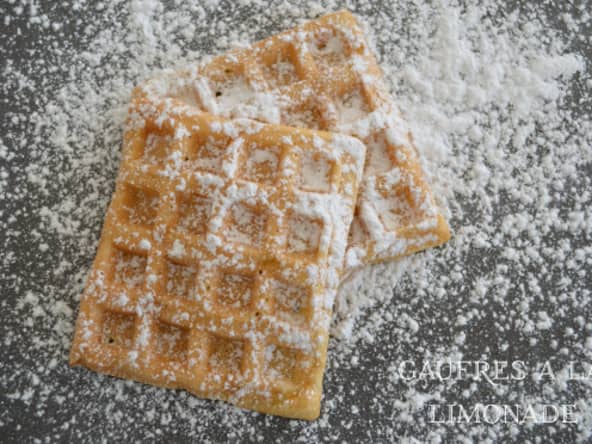 Gaufres à la limonade