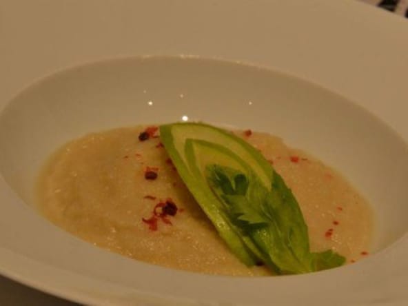 Purée aux deux céleris