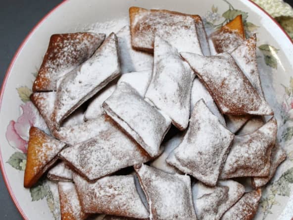 Beignets pour le carnaval de Mardi Gras