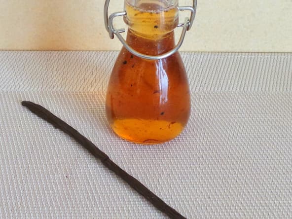 Sirop de vanille pour les crêpes et la cocktails