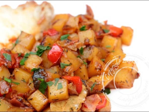 Pommes de terre à la paysanne