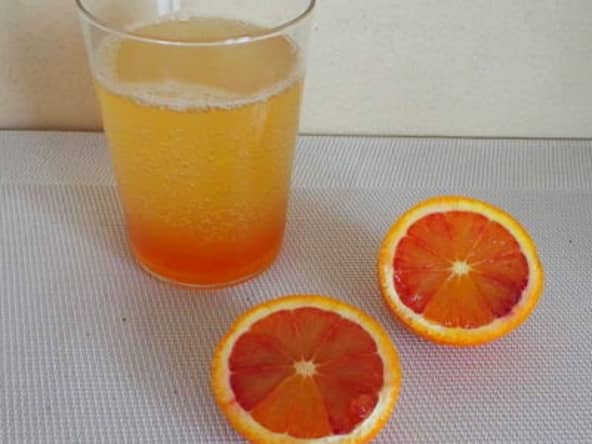 Sirop d'oranges sanguines