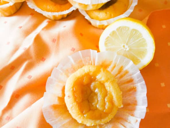 Muffins moelleux au coeur citron