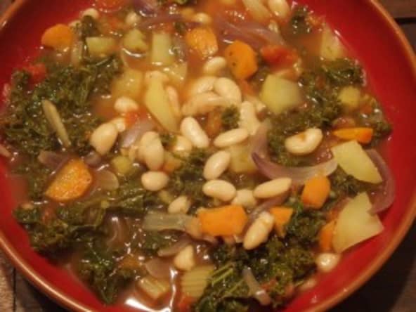 Ribollita au chou kale