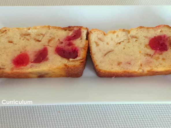 Brioche perdue aux cerises confites façon diplomate