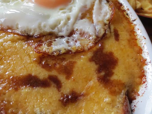 Welsh Rarebit avec Jambon