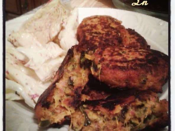 Croquettes de patates douces roties au four à la coriandre