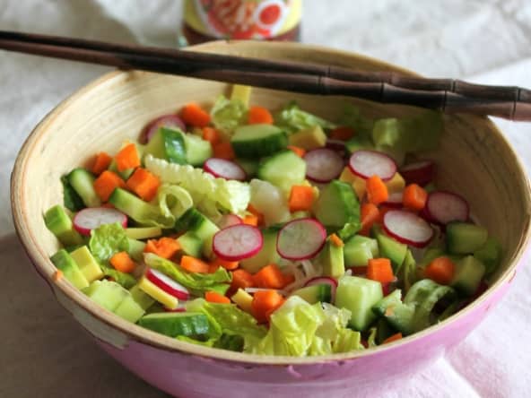 Salade rouleau de Printemps