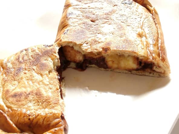 Calzone au Nutella® et à la banane