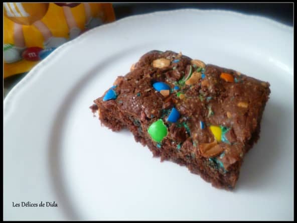 brownie aux mnm's