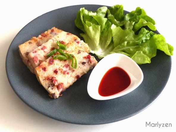 Pâté de radis chinois frit