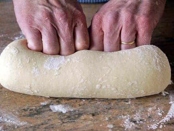 Pétrissage d'une pâte à brioche