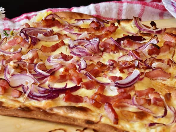 Tarte flambée traditionnelle