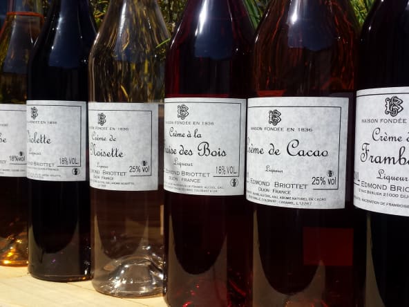 Bouteilles de liqueur