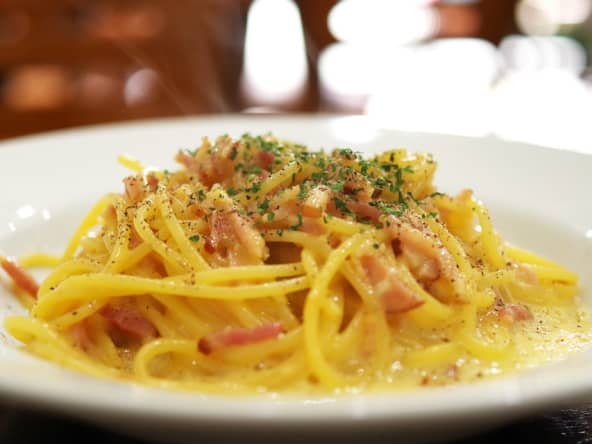 Spaghetti carbonara