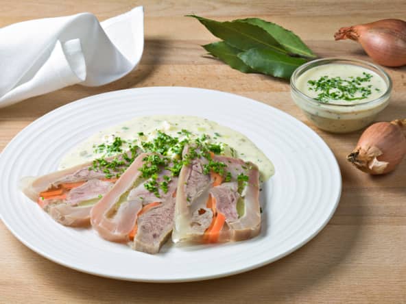 Tête de veau sauce gribiche