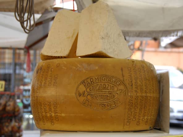 Meule de parmesan