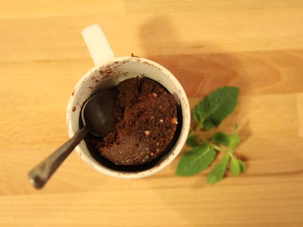 Mug cake chocolat