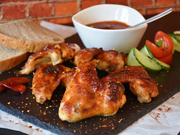 Ailes de poulet rôties