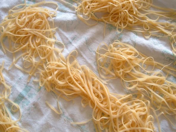 Linguines fraîches.