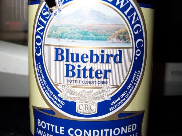 Bouteille de Bluebird Bitter