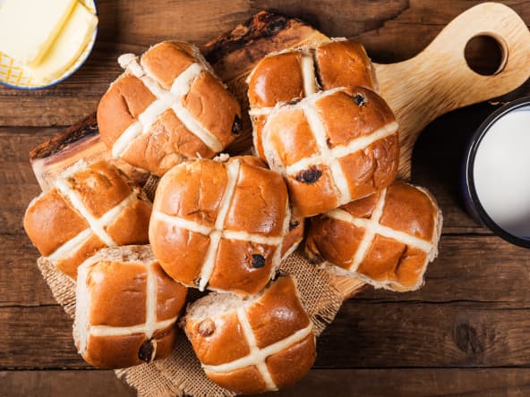 Hot cross buns