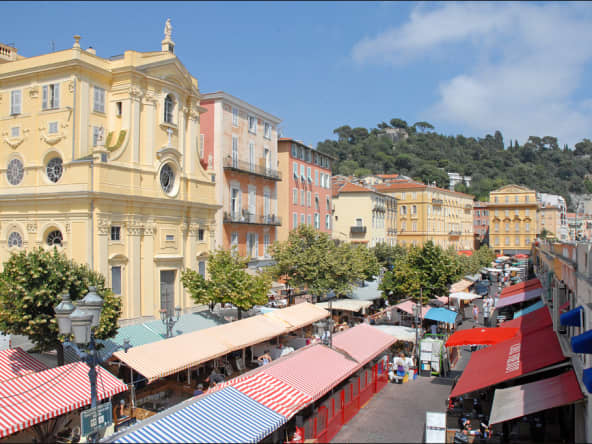 Cours Saleya à Nice