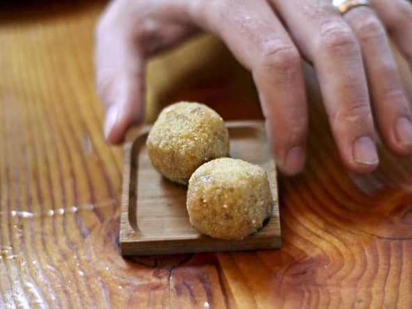 Cromesquis au foie gras