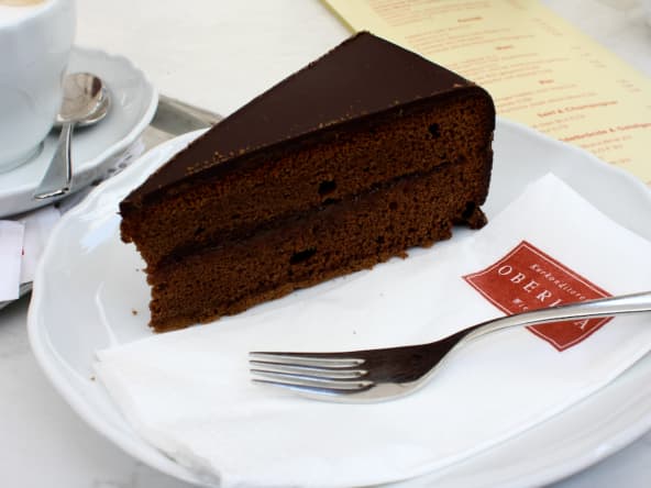 Une part de Sachertorte