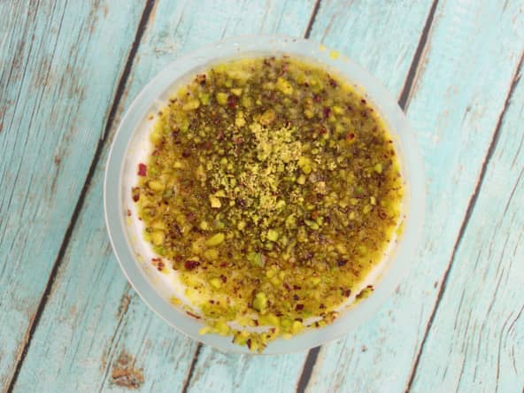 Mouhallabieh servi dans un ramequin