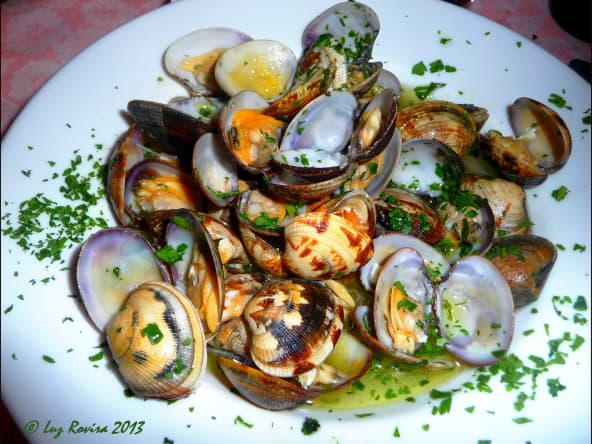 Assiette de palourdes