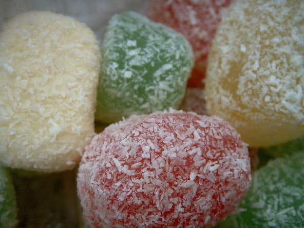 Loukoums au noix de coco