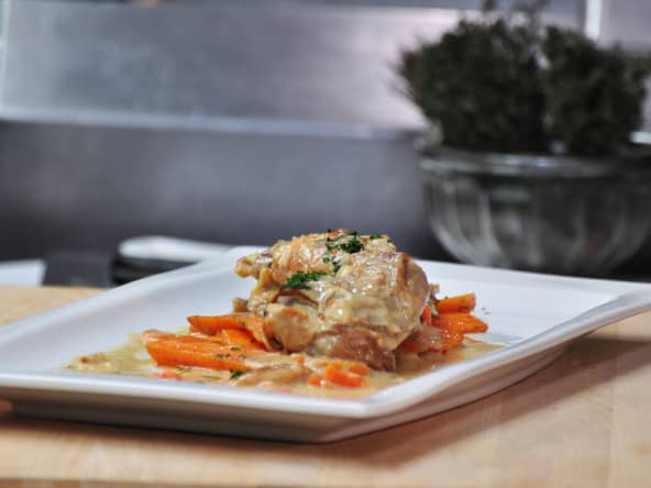 Lapin à la moutarde