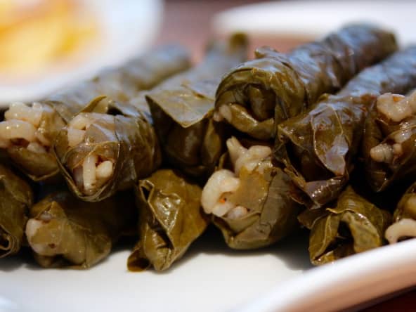 Sarma, plat turc à base de feuilles de vigne