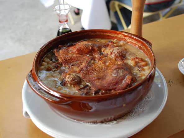 Cassoulet avec confit de canard 