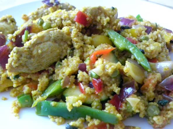 Couscous au poulet pour Yom Kippour