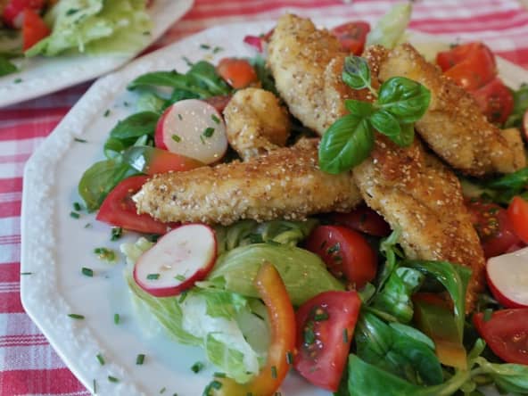 Salade de blanc de poulet
