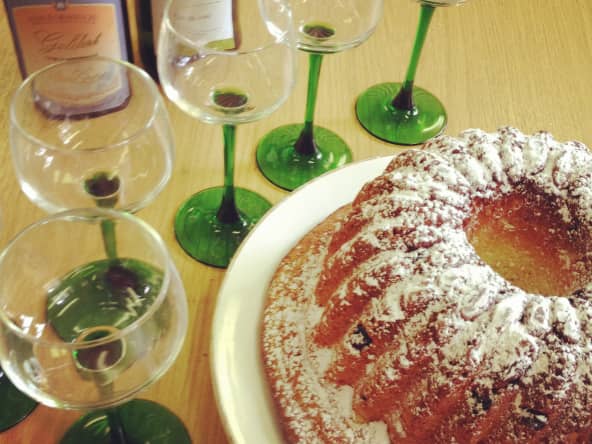 Kouglof et apéritif