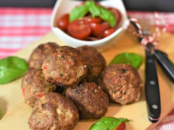 Boulettes de viande au basilic