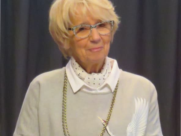 Mercotte en 2017 au Salon du Chocolat