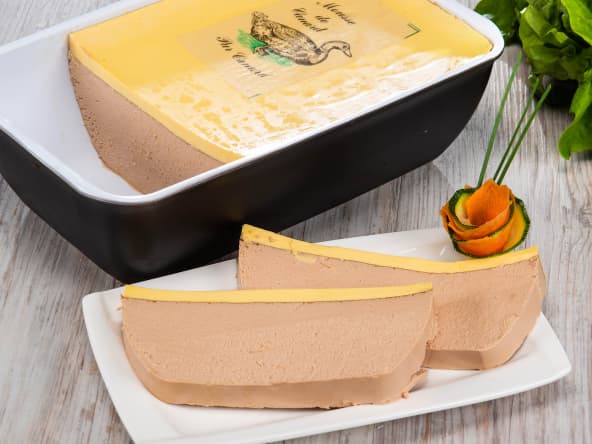 Terrine de mousse de canard