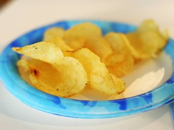 Chips de pommes de terre.