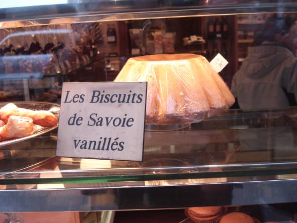 Biscuit de Savoie à la vanille