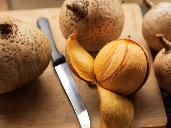 Abricots-pays entiers et pelés