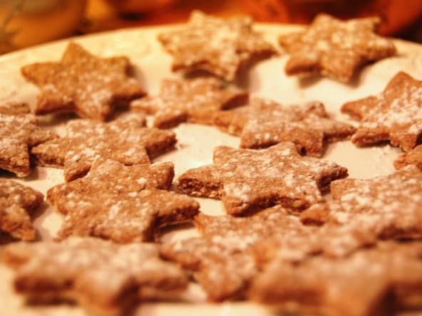 Etoiles de Noël vegan