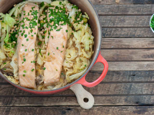 One pot saumon au miso