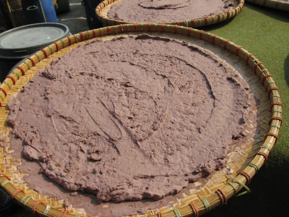 Pâte de crevettes séchée