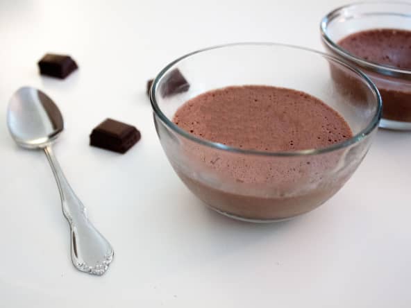 Mousse au chocolat vegan