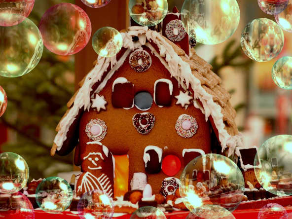 Maison en pain d'épices